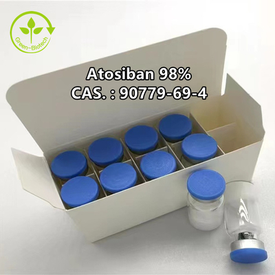 10 συσκευασία CAS 90779-69-4 98% μπουκαλιών πενικιλίνης σκονών Atosiban μπουκαλιών Mg/Glass