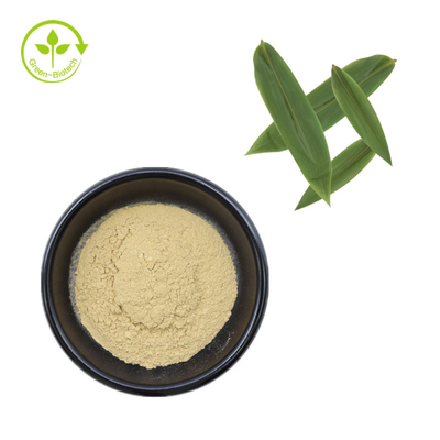 Flavonoid 24% σκόνη αποσπασμάτων φύλλων μπαμπού φυτού σκονών 100% φυσική