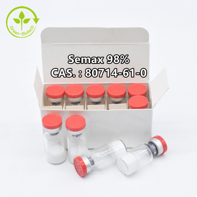 Proline histidyl-λ-Phenylalanyl-λ-Prolyl glycyl-λ λ-Methionyl-λ-Α-Glutamyl σκονών CAS 80714-61-0 98% Semax
