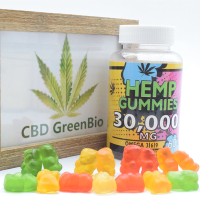 220g καθαρό CBD Κολλώδης για τη βελτίωση ενεργειακής διάθεσης ωθήσεων βιταμινών Β βιταμινών Ε ύπνου