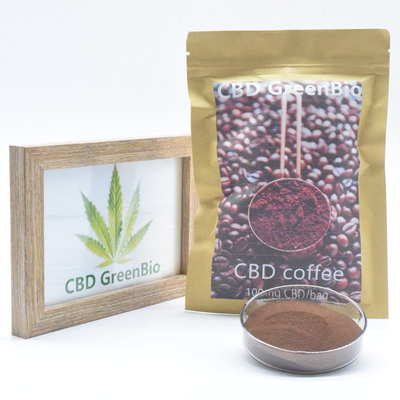GreenBio 100g πλήρης φάσματος CBD απελευθέρωση πόνου εκχυλισμάτων καφέ βοτανική