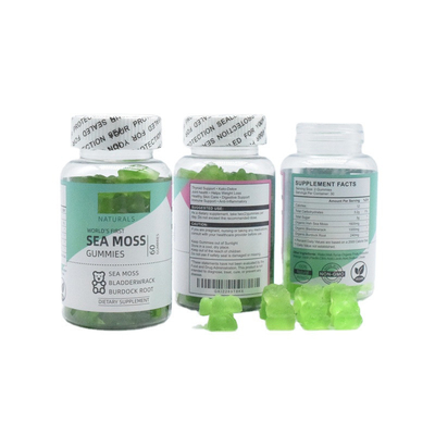 Biotin υποστήριξης θυροειδή συμπληρώματα Gummies βιταμινών με Folate ριβοφλαβίνης