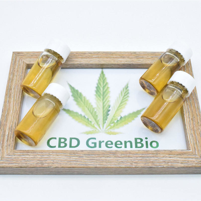 Καθαρό οργανικό πετρέλαιο αποστάγματος CBD THC ελεύθερο 80% για τον ύπνο βοήθειας