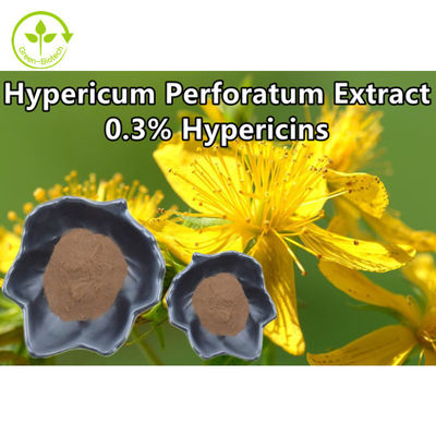 Απόσπασμα 0,3% Perforatum Hypericum Wort Hypericin ST Johns σκόνη εκχυλισμάτων