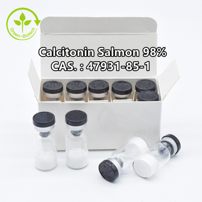 Calcitonin σολομών CAS 47931-85-1 98% οξικό άλας 10 Mg/Bottle