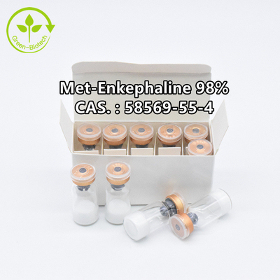 Αλατισμένη σκόνη CAS 58569-55-4 οξικού άλατος συναντώ-Enkephalin υψηλής αγνότητας 98%