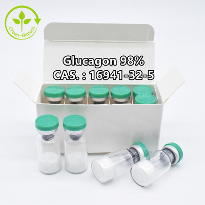 Glucagon υψηλής αγνότητας 98% σκόνη CAS 16941-32-5