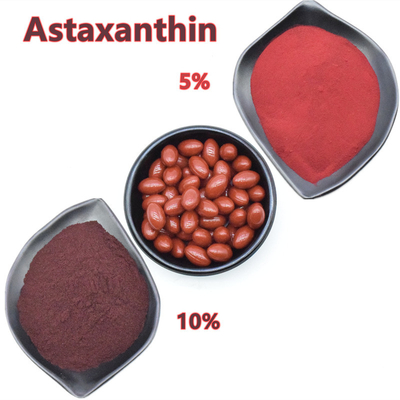 100% τα καθαρά φυσικά Astaxanthin ψάρια σκονών ταΐζουν τον πρόσθετο/καλλυντικό βαθμό