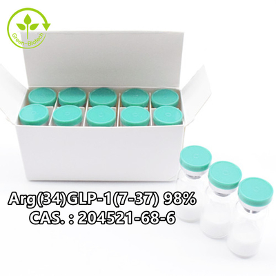 Arg (34) GLP-1 σκόνη CAS 204521-68-6 98% arg34-GLP-1 (7-37) (7-37)