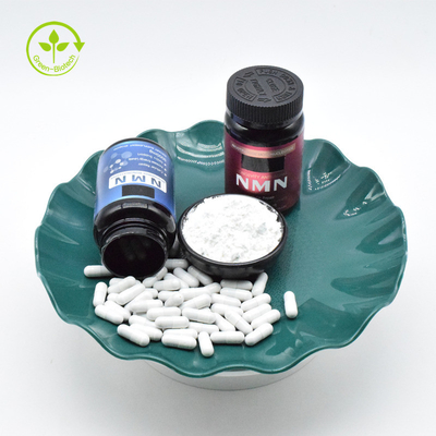Άσπρο Nicotinamide σκονών σκονών 99% καθαρό NMN Mononucleotide