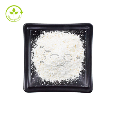 Σκόνη CAS 501-36-0 Resveratrol υψηλής αγνότητας συμπληρωμάτων 99% Resveratrol