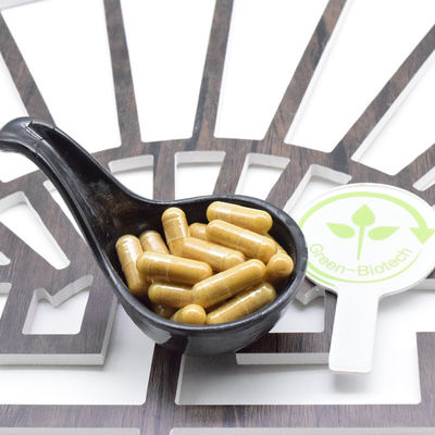 OEM Custom GMP Φυτικά Κορεάτικα Κόκκινα Εκχυλίσματα ρίζας Γινσένγκ Καψούλες χρυσού