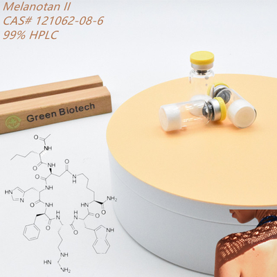 CAS 121062-08-6 Πεπτίδιο Melanotan II χύδην 10mg 20mg Για το bodybuilding