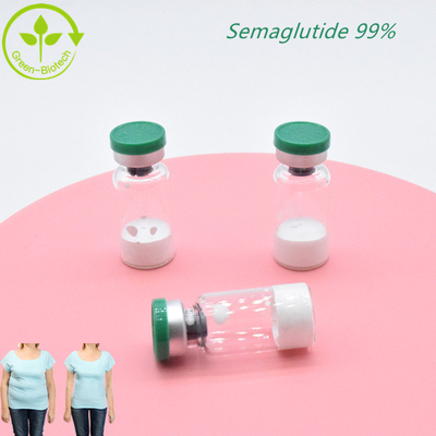 Ζεστή πώληση Υψηλή καθαρότητα 98% Πεπτίδια απώλειας βάρους Λευκό τιρζεπατίδιο Σεμαγλουτίδιο