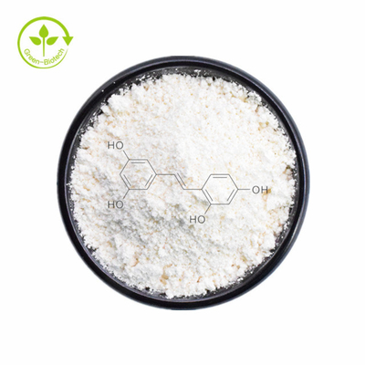 Τροφική ποιότητα Φυσικό εκχύλισμα 98% Trans Resveratrol White Bulk Powder