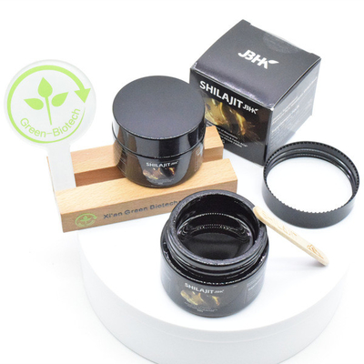 Ιδιωτική ετικέτα Οργανική ρητίνη Shilajit Pure Himalayan 30g 50g Ακατέργαστη χύδη ρητίνης Shilajit