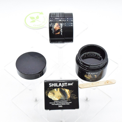 Οργανική ρητίνη Shilajit Καθαρή Ιμαλαϊκή ρητίνη Shilajit Συμπληρώματα φουλβικού οξέος υγρό 50%