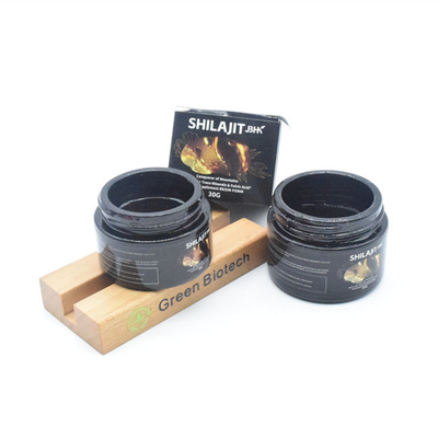 Καθαρά φυσικά φυτικά εκχυλίσματα Shilajit ρητίνη Καθαρή Ιμαλαϊκή ιδιωτική ετικέτα χύδην Fulvic οξύ 30% 50%