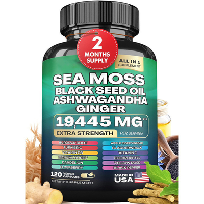 Χονδρικό εμπόριο Καψούλες Himalayan Sea Moss Καψούλες Pure Himalayan