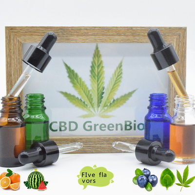 Βάμμα 10ml 20ml 30ml CBD πετρέλαιο αποστάγματος απελευθέρωσης CBD πόνου πετρελαίου