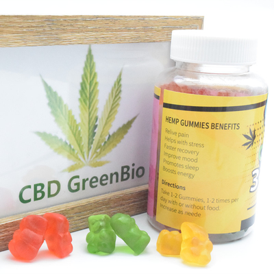 Βαθμός CBD Κολλώδης σκουληκιών ωμέγα 3 CBD βοήθειας γρηγορότερα Κολλώδης δαχτυλίδια ασφαλίστρου αποκατάστασης