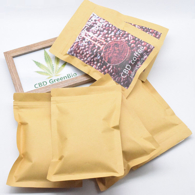 100g φυσικό CBD καφέ πλήρες φάσμα συστατικών σκονών θρεπτικό