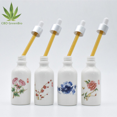 Το εργαστήριο εξετάζει Βάμμα 500mg 3000mg CBD το χρόνιο πετρέλαιο πόνου CBD πετρελαίου 5% 10% 20% 30%