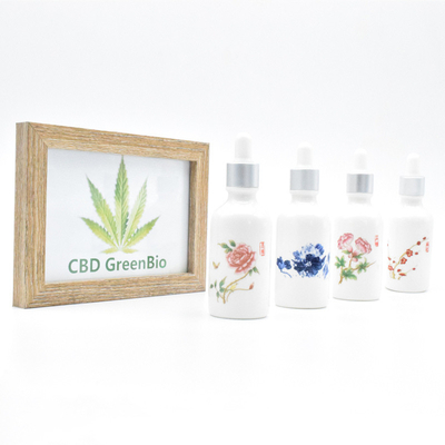Το εργαστήριο εξετάζει Βάμμα 500mg 3000mg CBD το χρόνιο πετρέλαιο πόνου CBD πετρελαίου 5% 10% 20% 30%