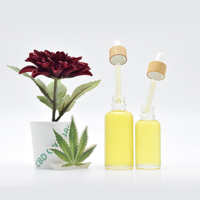 Το Sativa φύλλο εξήγαγε την απελευθέρωση ανησυχίας πίεσης πετρελαίου ύπνου CBD