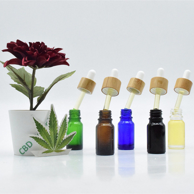 Sativa Βάμμα λουλουδιών CBD φύλλων Dropper ελέγχου 10ml 20ml πόνου πετρελαίου μαύρο πετρέλαιο μπουκαλιών CBD γυαλιού
