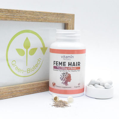Ιδιωτικές Biotin συμπληρωμάτων βιταμινών τρίχας ετικετών διαιτητικές κάψες δερμάτων καρφιών τρίχας
