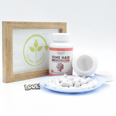 Biotin συμπληρωμάτων τρίχας βαθμού τροφίμων διαιτητική καυτή πώληση καψών δερμάτων καρφιών τρίχας