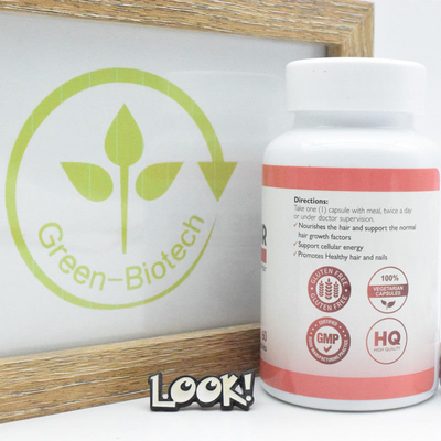 Εύθραυστες Biotin καρφιών κάψες συμπληρωμάτων BRC ISO 60 βιταμινών