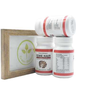 Biotin καψών Feme ODM συμπληρωμάτων βιταμινών 60 κάψες
