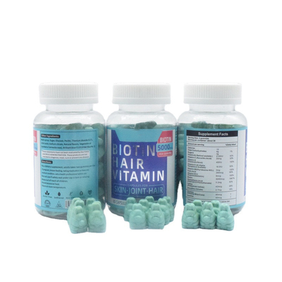 5000MCG η αύξηση τρίχας αντέχει Gummies άλφα Tocopheryl γλουτένης το ελεύθερο οξικό άλας Dl