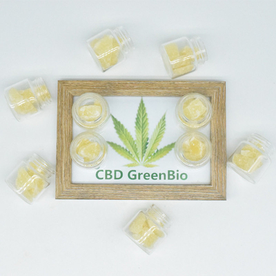 Καθαρό CBD λουλουδιών κάνναβης κερί 95% εξαγωγής για το κτύπημα του HPLC δοκιμασμένου