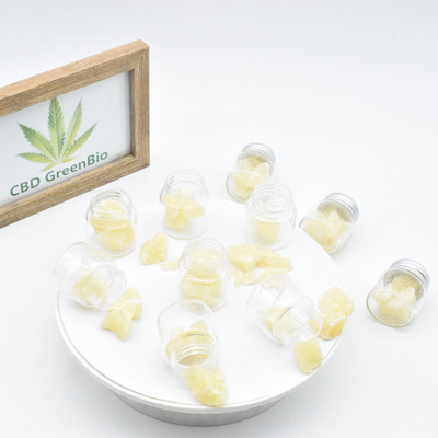 Καθαρό CBD λουλουδιών κάνναβης κερί 95% εξαγωγής για το κτύπημα του HPLC δοκιμασμένου