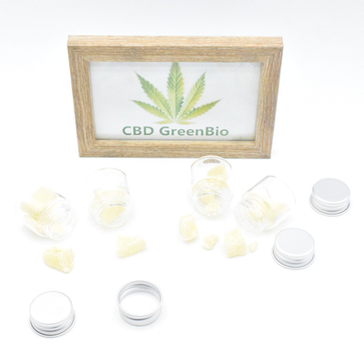 Καθαρό CBD λουλουδιών κάνναβης κερί 95% εξαγωγής για το κτύπημα του HPLC δοκιμασμένου
