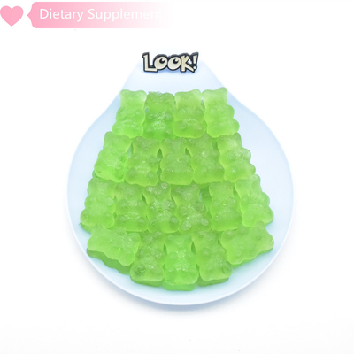 Biotin υποστήριξης θυροειδή συμπληρώματα Gummies βιταμινών με Folate ριβοφλαβίνης