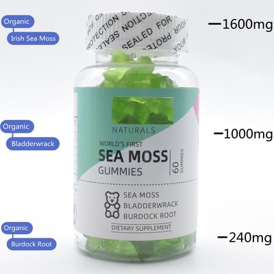 Skincare οργανικός θάλασσας βαθμός ασφαλίστρου απώλειας βάρους Detox βρύου Κολλώδης