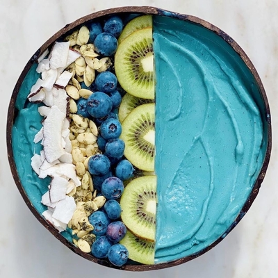 Μπλε χρωματισμοί E18 0.1g 0.5g 1g τροφίμων Spirulina φυσικοί ανά 1000ml