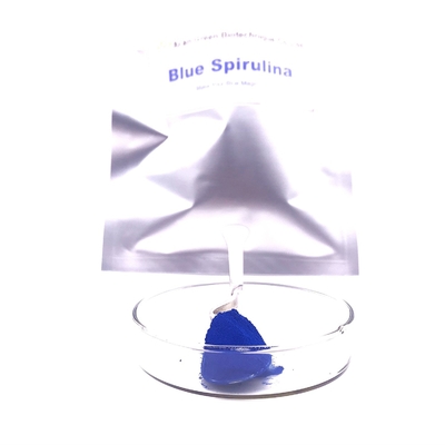 Phycocyanin E18 E25 μπλε Spirulina χρωστική ουσία ποτών τροφίμων σκονών υδροδιαλυτή