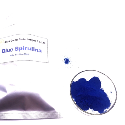 Μπλε χρωματισμοί E18 0.1g 0.5g 1g τροφίμων Spirulina φυσικοί ανά 1000ml