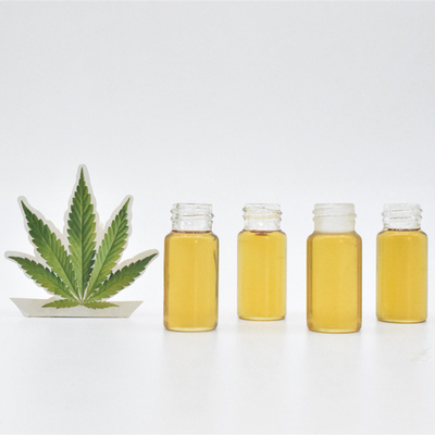 Καθαρό οργανικό πετρέλαιο αποστάγματος CBD THC ελεύθερο 80% για τον ύπνο βοήθειας