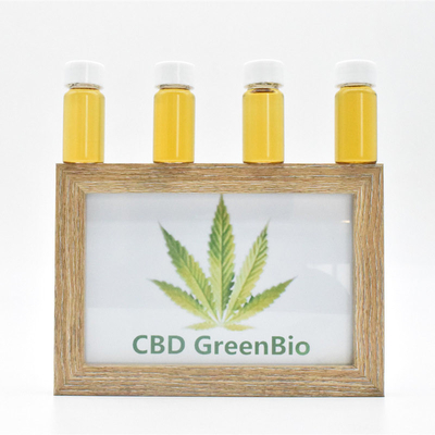 Καθαρό οργανικό πετρέλαιο αποστάγματος CBD THC ελεύθερο 80% για τον ύπνο βοήθειας